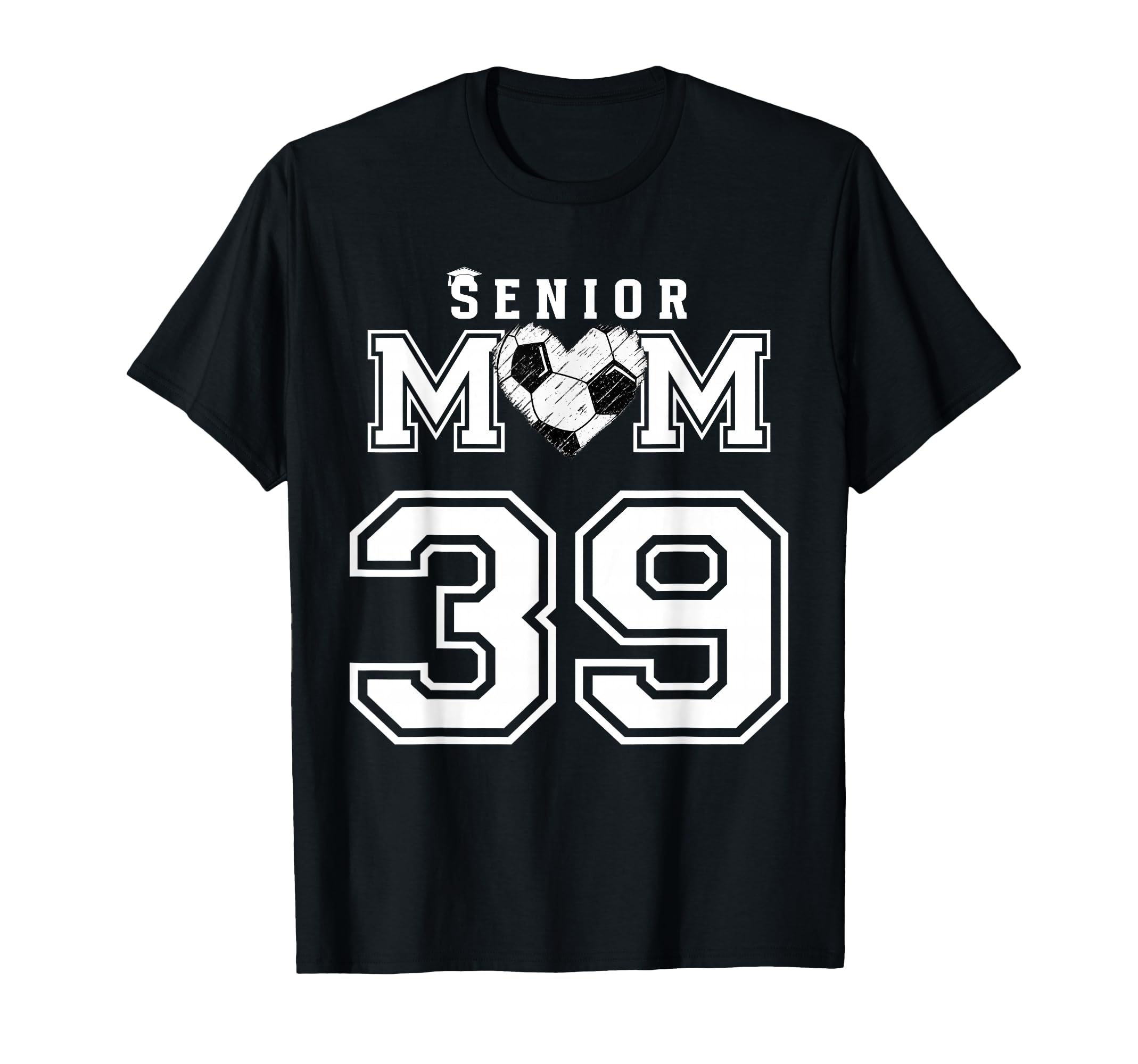 Proud Senior Soccer Mom Custom T-Shirt - Aesthetic Graphic for Adults