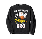 My Favorite Players Baseball Sweatshirt - Aesthetic Graphic Men Women