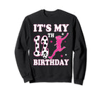 12Th Birthday Soccer Themed 12 Year Sweatshirt - Custom Art Print Unisex