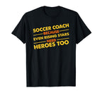 Soccer Coaching Training Trainer Soccer T-Shirt - Minimalist Print Unisex