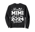 Proud Mimi 2024 Senior Funny Soccer Sweatshirt - Unique Graphic Men Women
