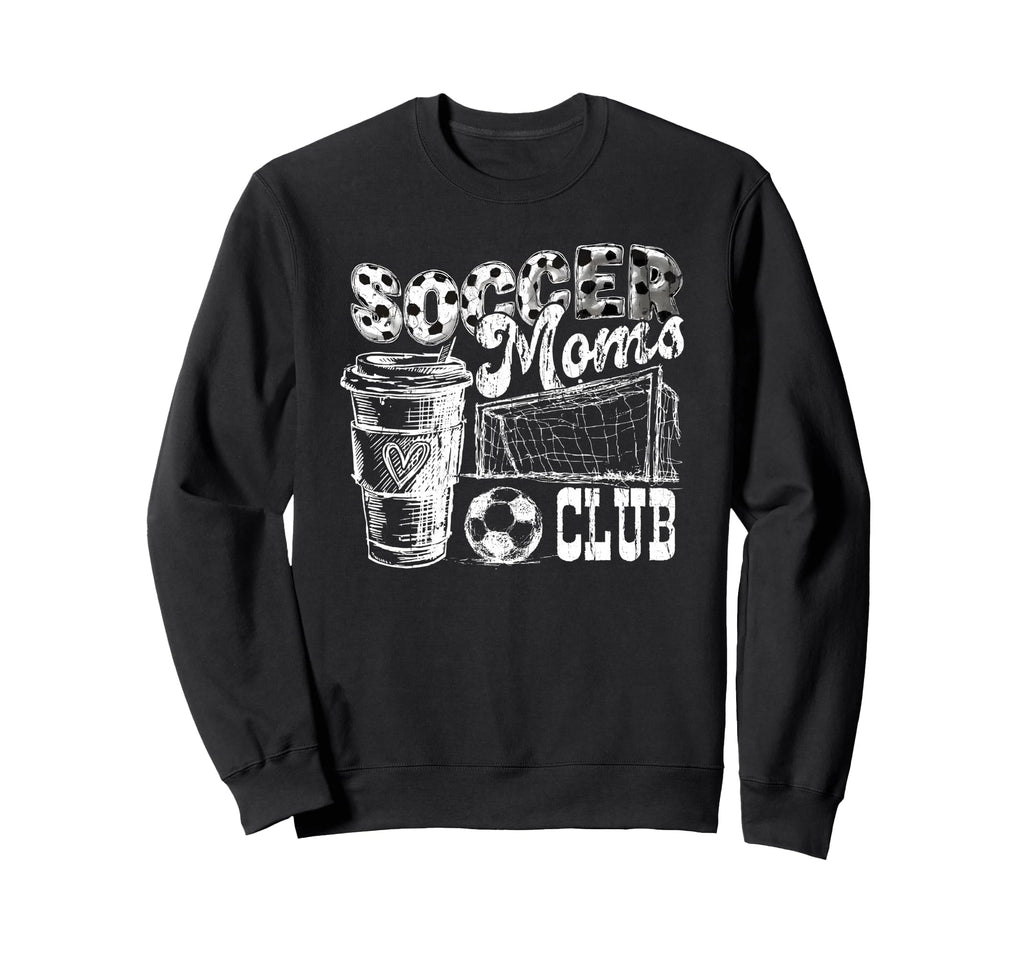 Soccer Moms Club Livin That Sweatshirt - Custom Art Print for Adults