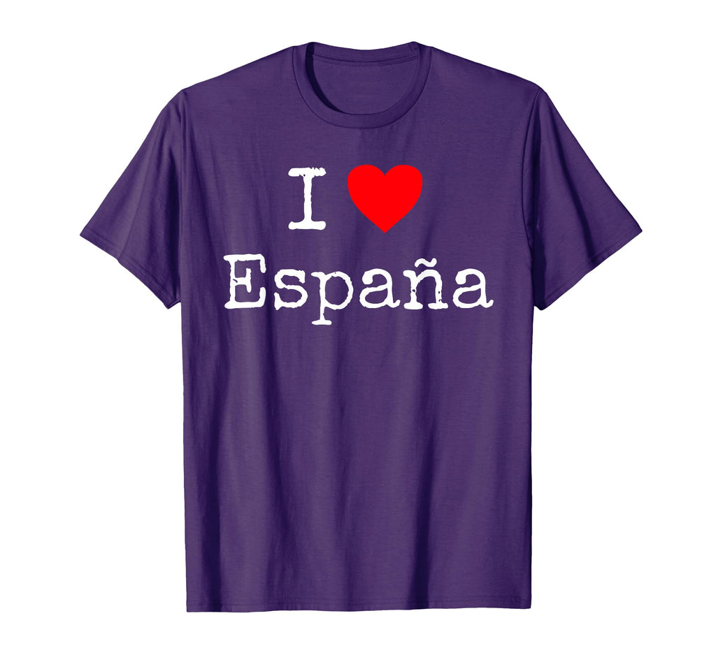 I Love Espana Spain T-Shirt - Trendy Graphic for Adults