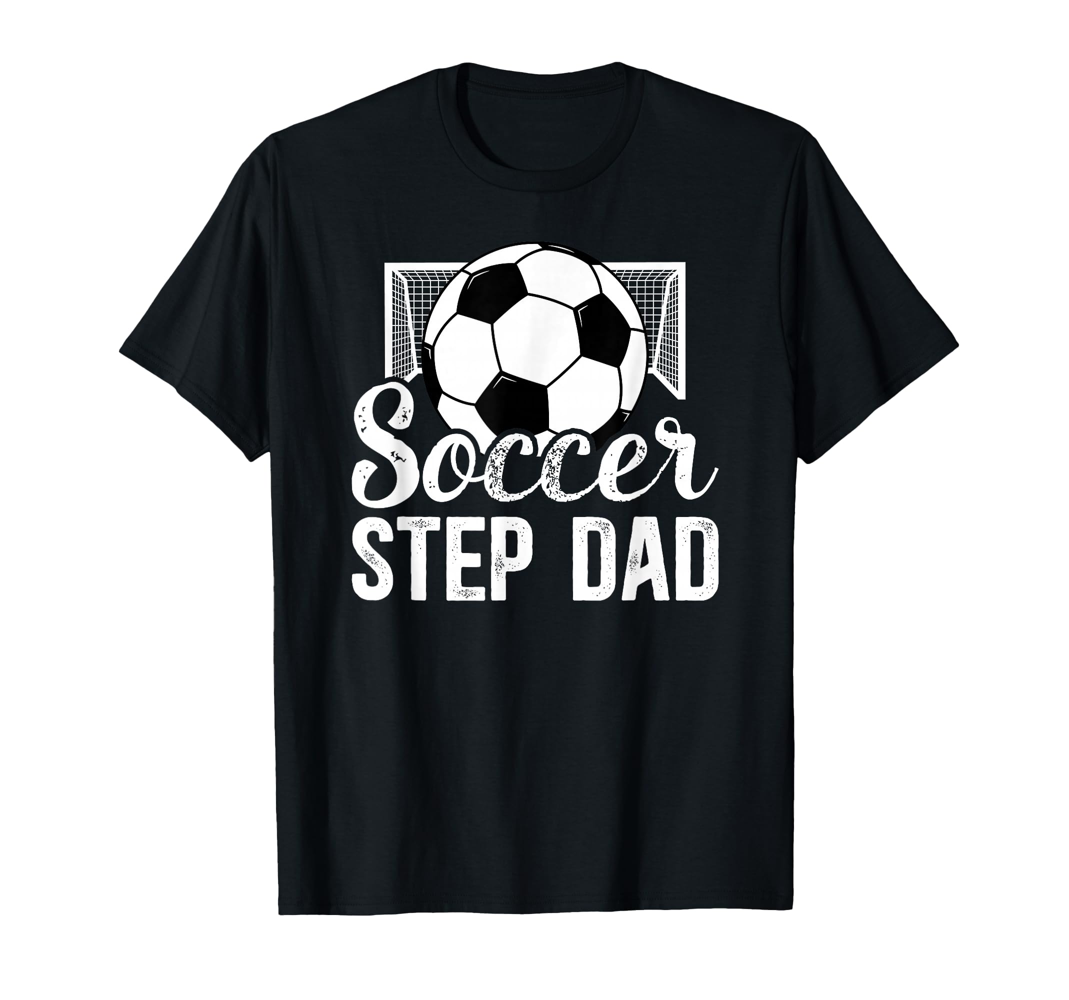 Soccer Step Dad Soccer Player Stepfather T-Shirt - Aesthetic Graphic Unisex
