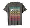 Groovy Soccer Just Who Loves Win Mom T-Shirt - Streetwear Style Unisex