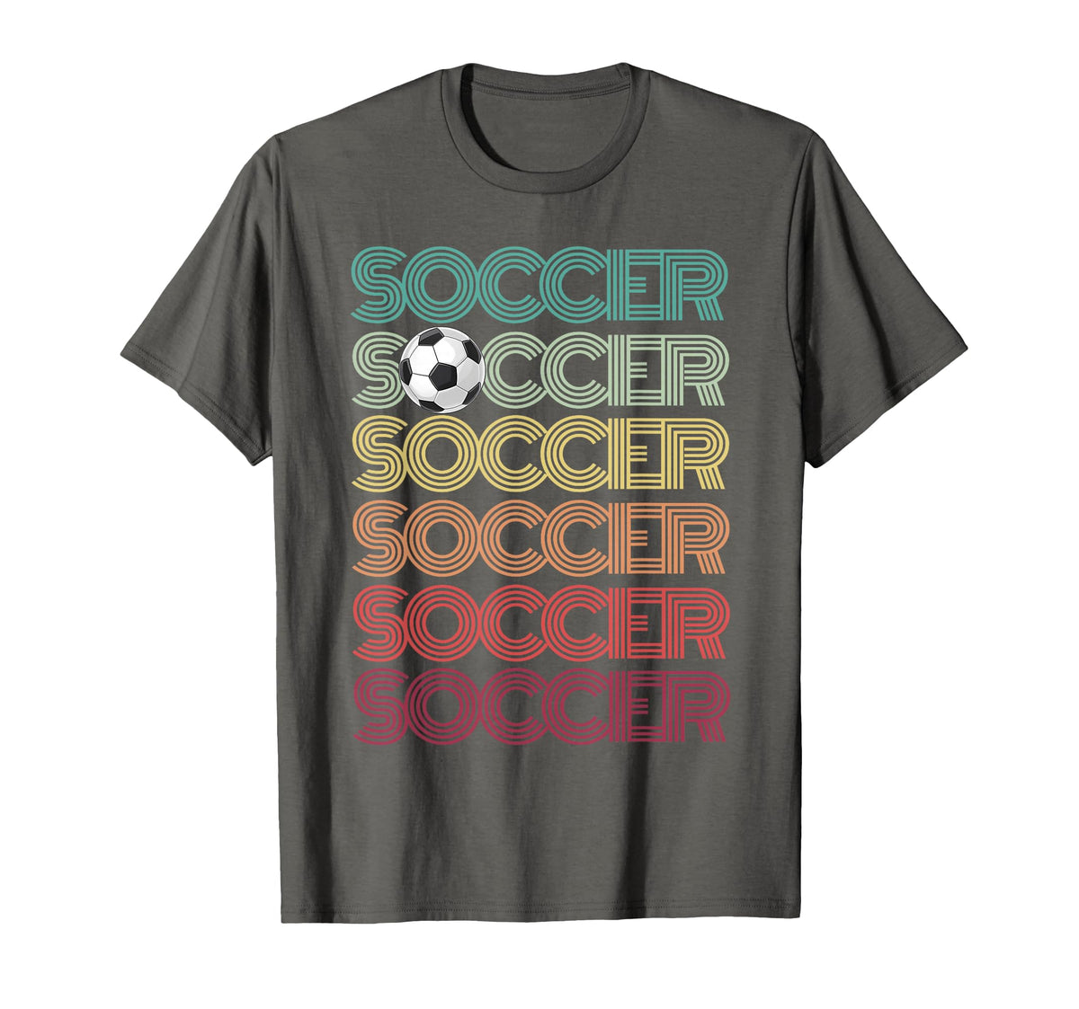 Groovy Soccer Just Who Loves Win Mom T-Shirt - Streetwear Style Unisex