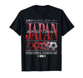 Japan Distressed Soccer Balls Kanji T-Shirt - Fun Novelty Design Unisex