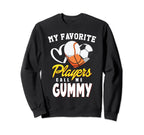 My Favorite Players Baseball Sweatshirt - Streetwear Style for Adults