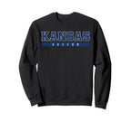 Kansas Soccer Tees Tanks Tops Sweatshirt - Streetwear Style Unisex