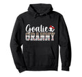 Soccer Goalie Granny Leopard Soccer Hoodie - Minimalist Print Men Women