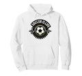 Soccer Is Life Pulse Sports Art Hoodie - Trendy Graphic for Adults