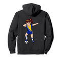 Dabbing Soccer Bosnia Herzegovina Hoodie - Custom Art Print Men Women