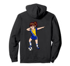 Dabbing Soccer Bosnia Herzegovina Hoodie - Custom Art Print Men Women
