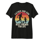 Father And Son Best Friends Life T-Shirt - Aesthetic Graphic for Adults