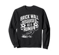 Coach Soccer Player Brick Wall Sweatshirt - Minimalist Print Men Women