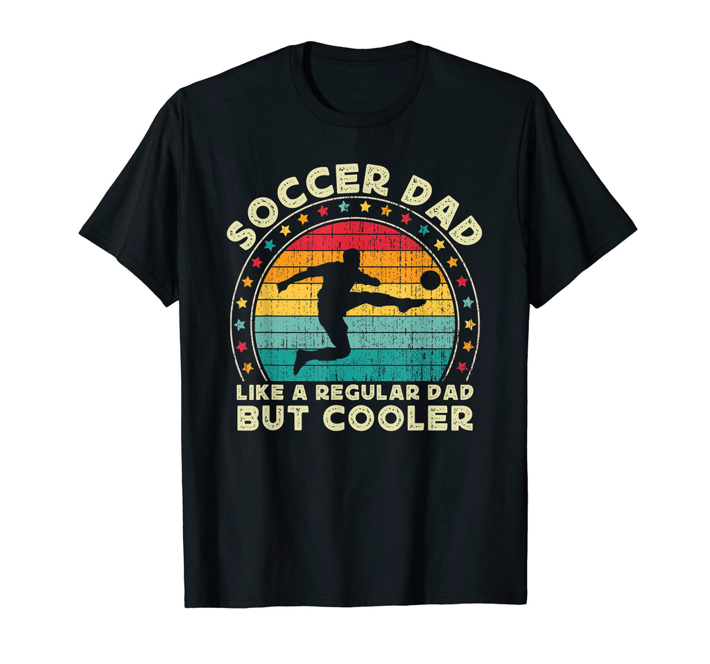Mens Funny Proud Soccer Dad Daddy Coach T-Shirt - Unique Graphic Men Women