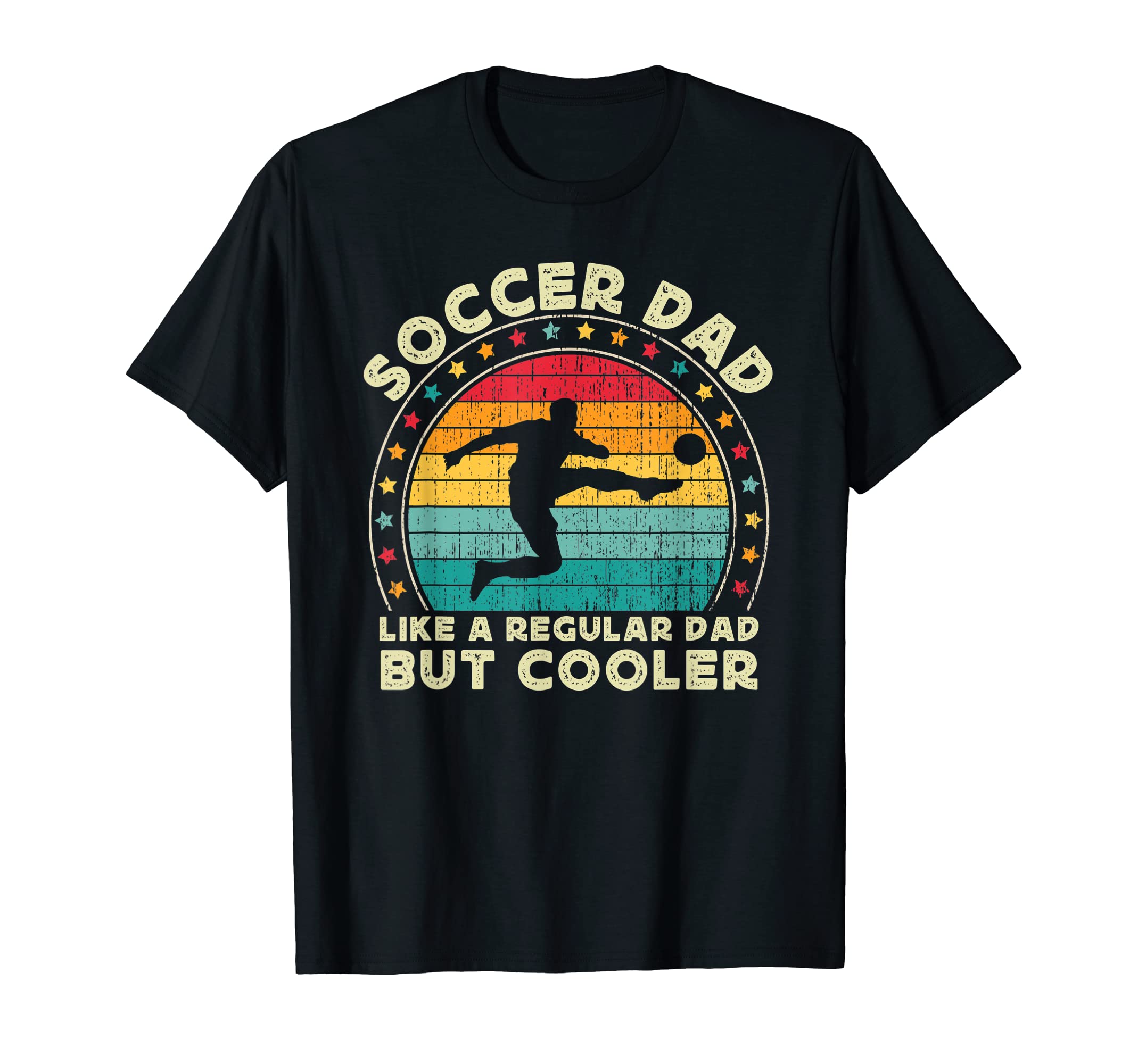 Mens Funny Proud Soccer Dad Daddy Coach T-Shirt - Unique Graphic Men Women