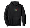 Mexico Heartbeat Ekg Pulse Mexican Pride Hoodie - Trendy Graphic Men Women