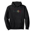 Mexico Heartbeat Ekg Pulse Mexican Pride Hoodie - Trendy Graphic Men Women