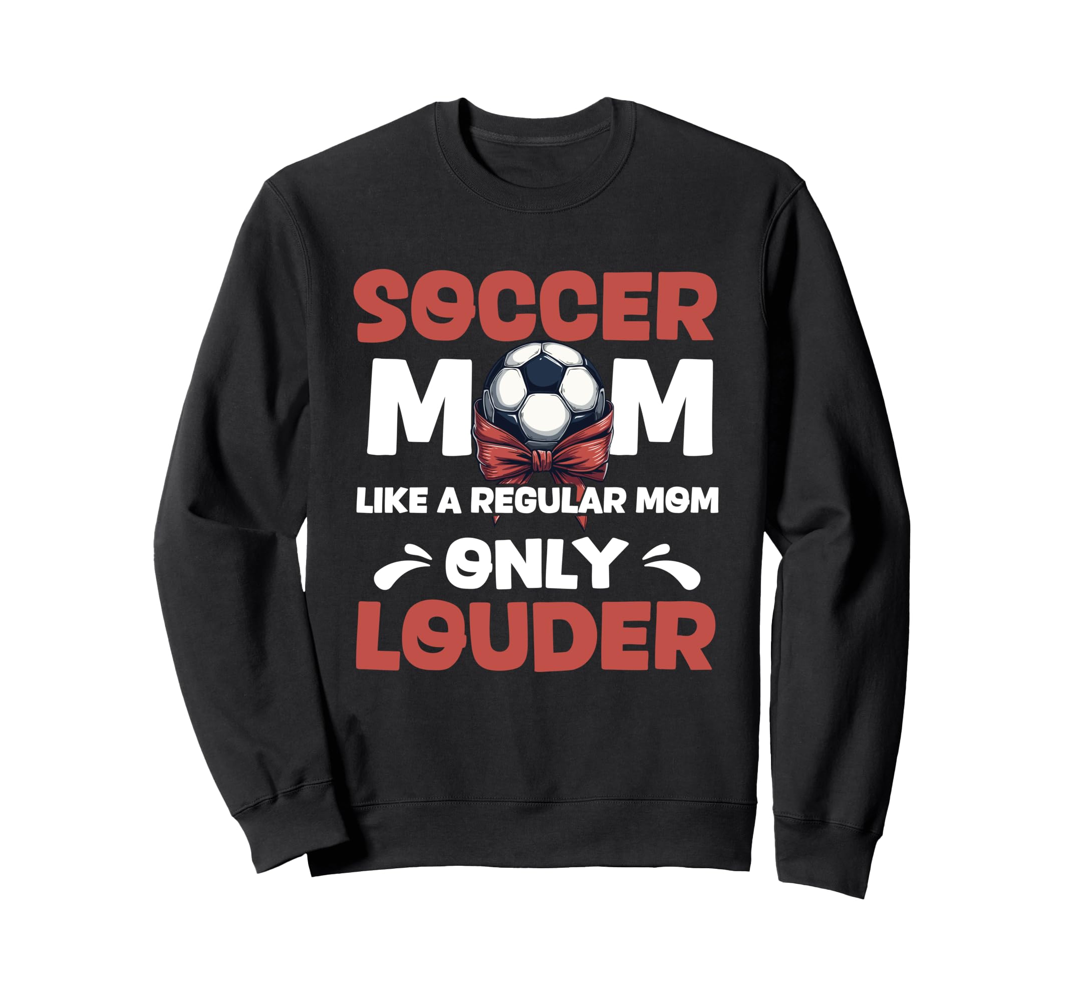 Soccer Mom Mommy Sweatshirt - Minimalist Print Unisex