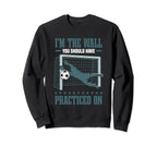 Gloves Goal Soccer Goalie Goalkeeper Sweatshirt - Streetwear Style Unisex