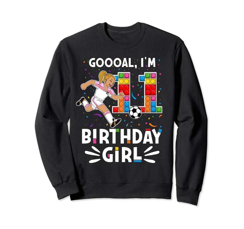 Goooal Im 11 I Building Blocks I Sweatshirt - Trendy Graphic Men Women