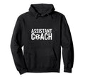 Assistant Coach Soccer Enthusiast Casual Hoodie - Aesthetic Graphic Unisex