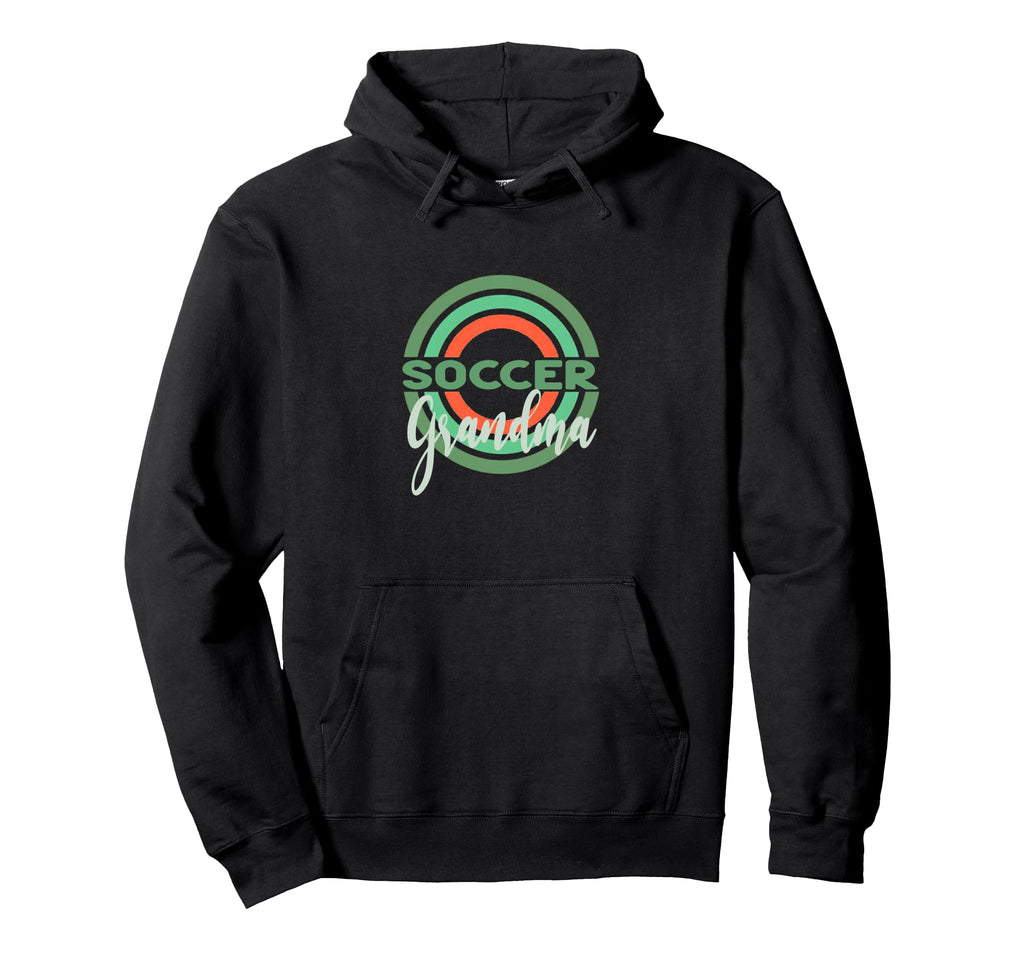 Soccer Grandma Modern Soccer Circles Hoodie - Novelty Apparel Men Women