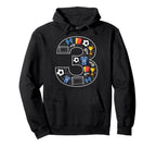3Rd Birthday 3 Year Old Football Soccer Hoodie - Streetwear Style Unisex