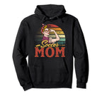 Soccer Mom Funny Soccer Ball Womens Hoodie - Casual Everyday Wear Unisex