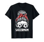 Mom Mother Soccer T-Shirt - Novelty Apparel Men Women
