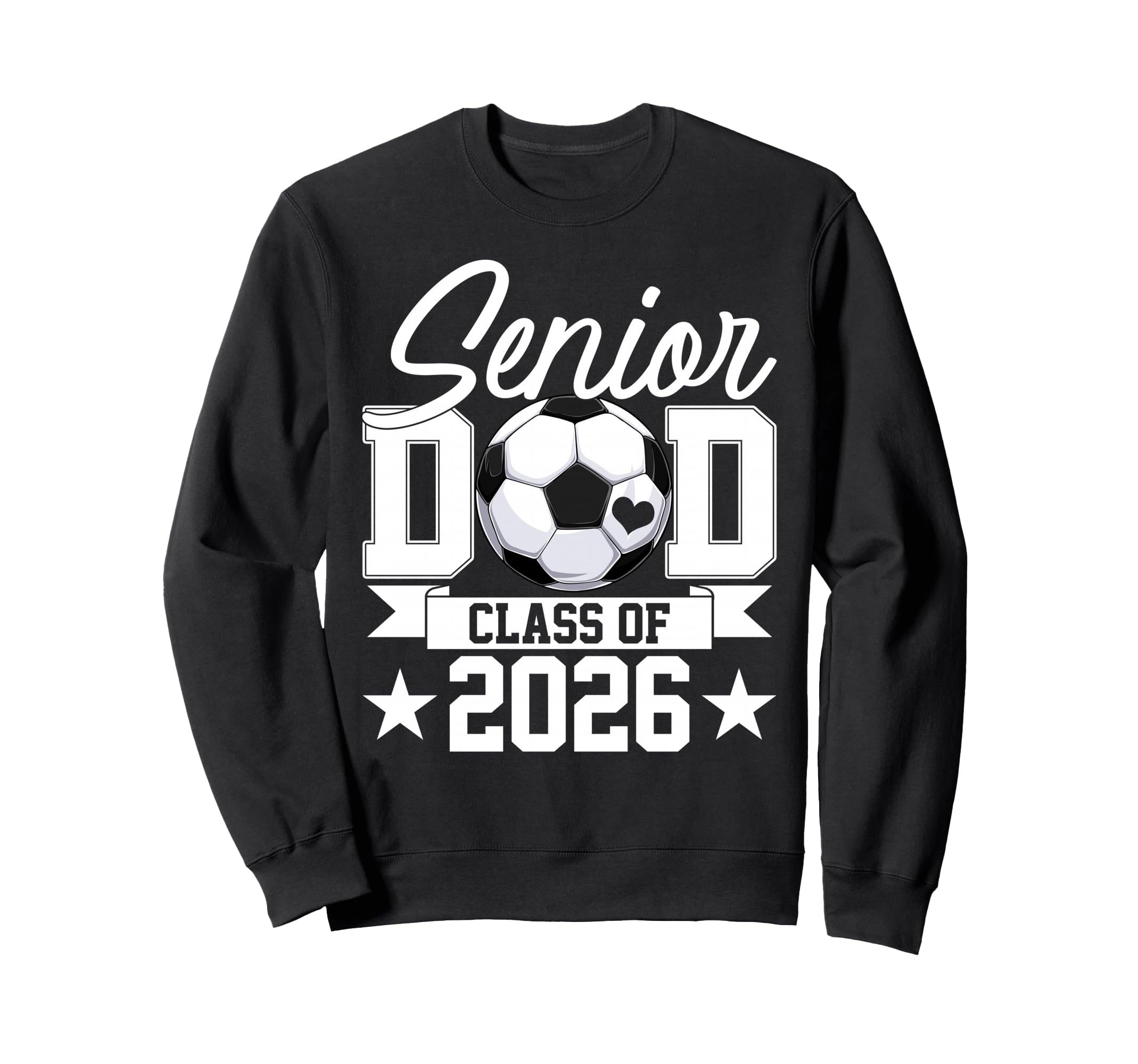 Senior Dad Class 2026 Graduate Sweatshirt - Casual Everyday Wear Unisex