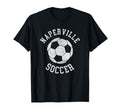 Naperville Soccer Distressed 90S T-Shirt - Trendy Graphic for Adults