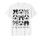 Soccer My Soccer Era Groovy Soccer T-Shirt - Graphic Print Men Women