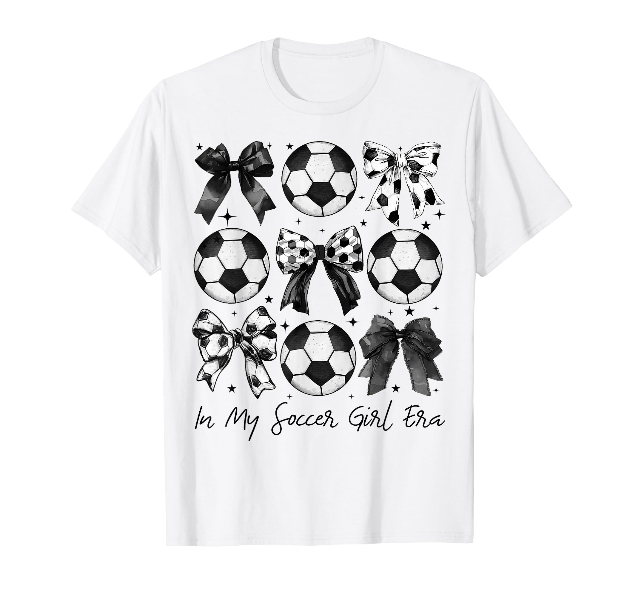 Soccer My Soccer Era Groovy Soccer T-Shirt - Graphic Print Men Women