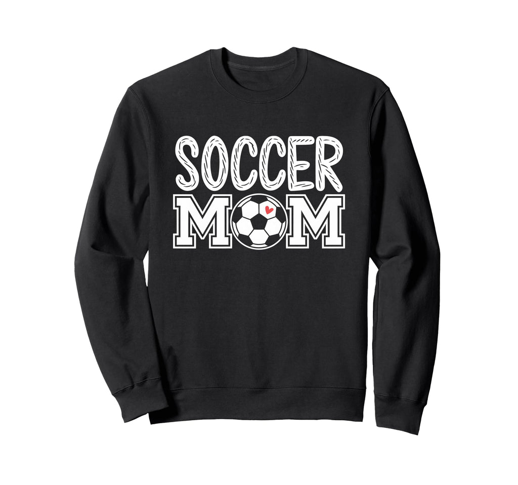 Groovy Soccer Mom Mother Soccer Mom Sweatshirt - Unique Graphic for Adults
