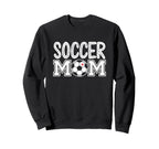 Groovy Soccer Mom Mother Soccer Mom Sweatshirt - Unique Graphic for Adults