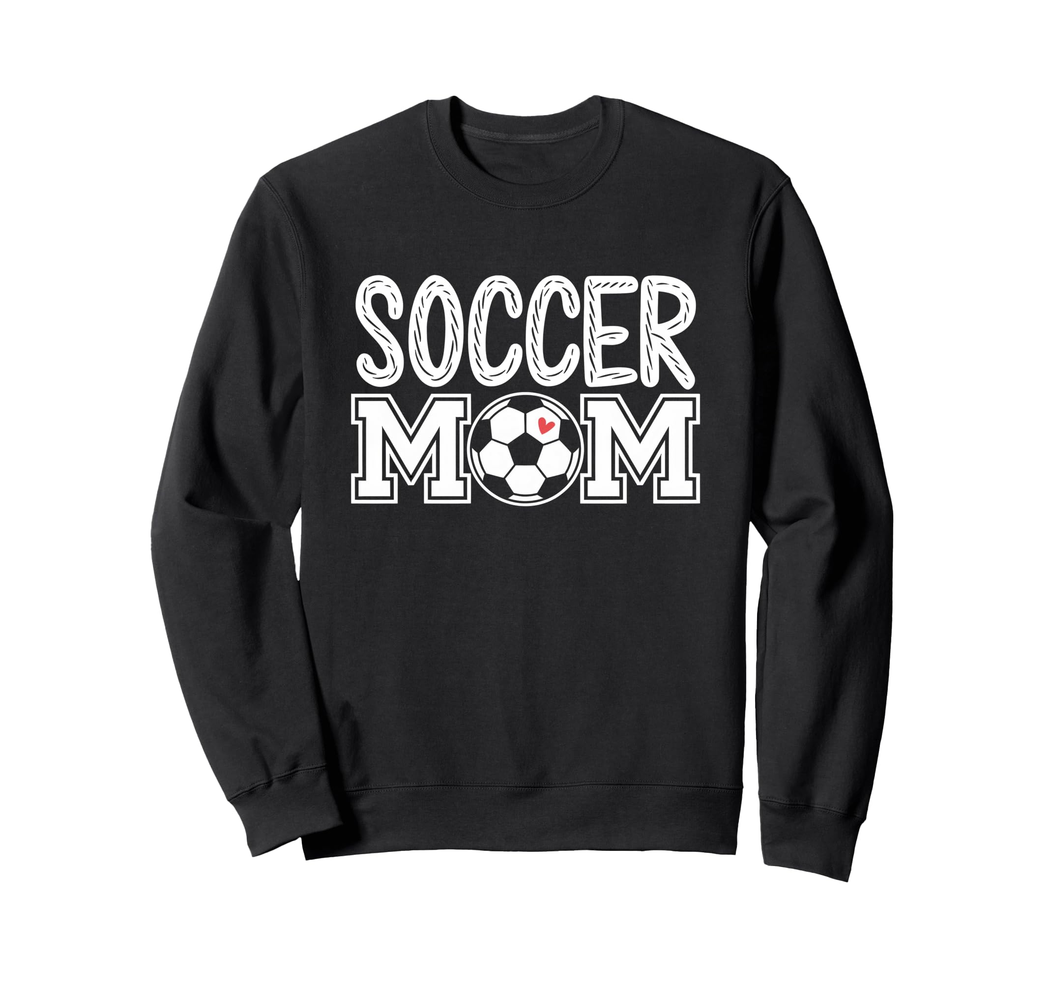 Groovy Soccer Mom Mother Soccer Mom Sweatshirt - Unique Graphic for Adults