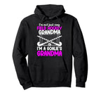 Field Hockey Goalie Grandma Field Hockey Hoodie - Graphic Print for Adults