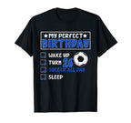 Funny My Birthday 26 Years Old Soccer 26Th T-Shirt - Unique Graphic Unisex
