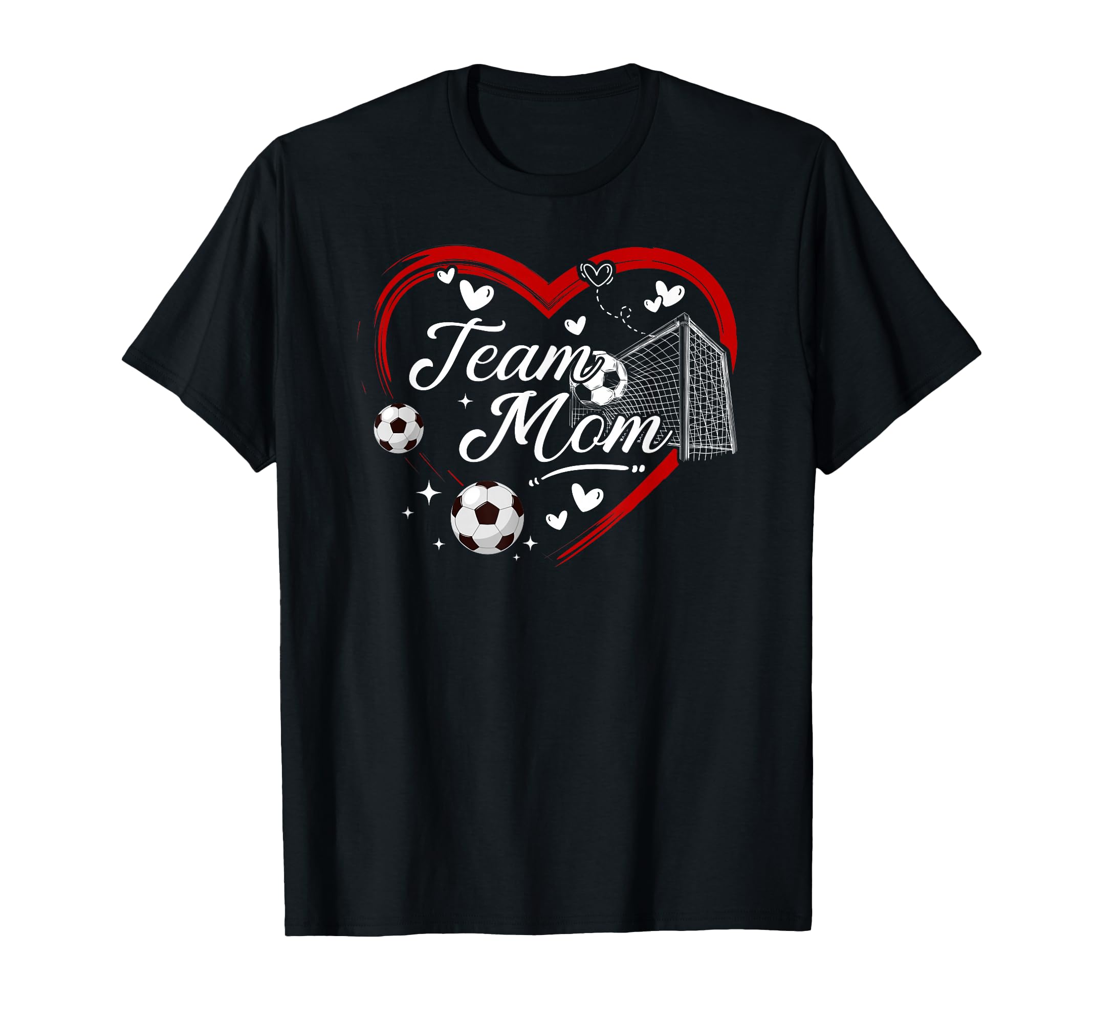 Soccer Team Mom Appreciation T-Shirt - Fun Novelty Design for Adults