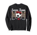 Soccer Team Mom Soccer Team Mama Sweatshirt - Trendy Graphic Unisex