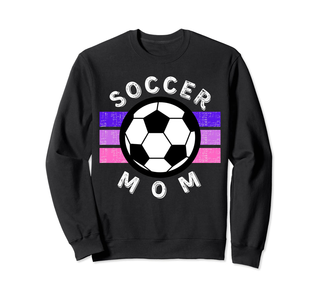 Soccer Mom Mothers Day Sports Sweatshirt - Aesthetic Graphic for Adults