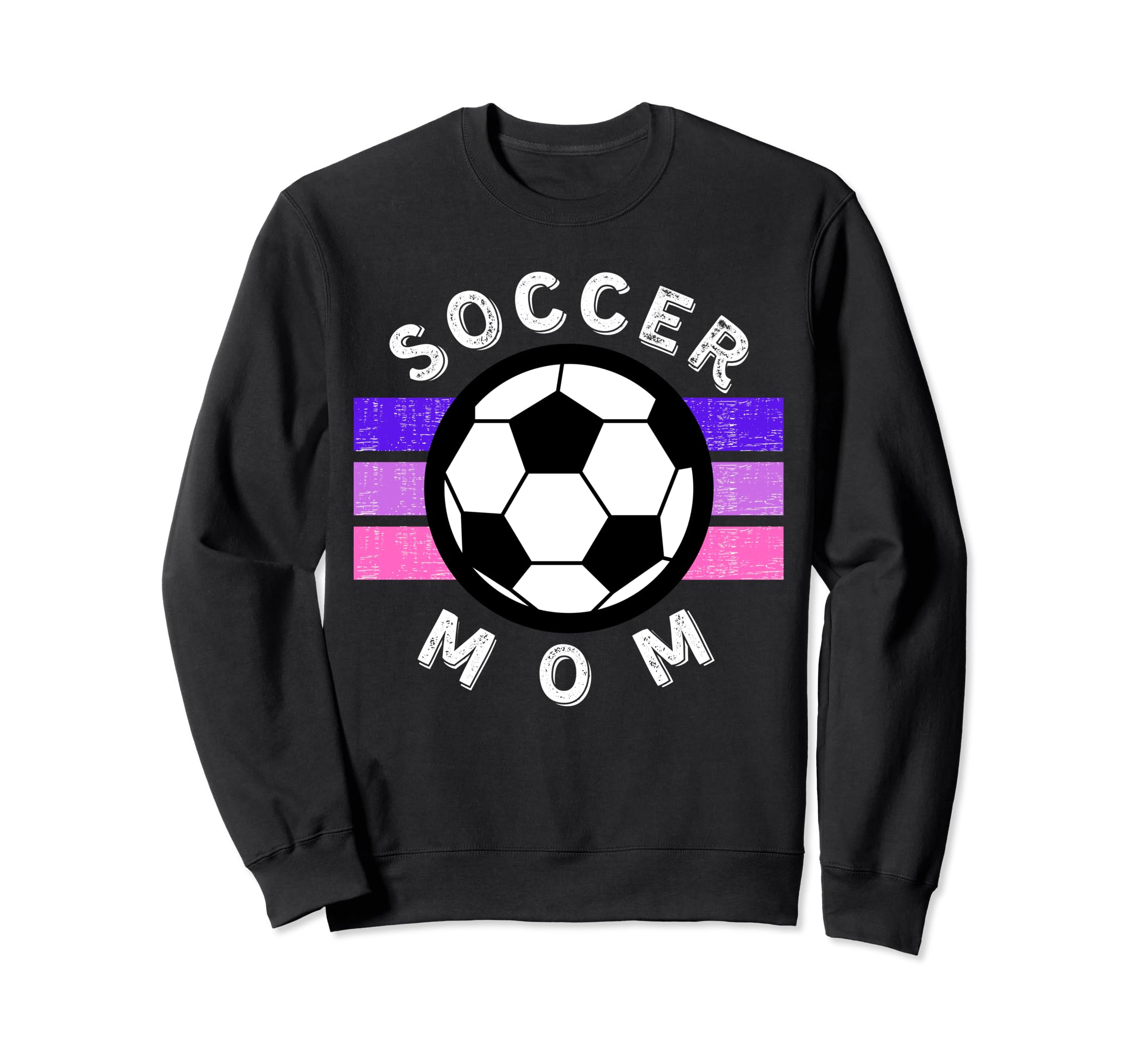 Soccer Mom Mothers Day Sports Sweatshirt - Aesthetic Graphic for Adults