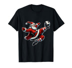Funny Merry Chistmas Football Soccer T-Shirt - Trendy Graphic for Adults