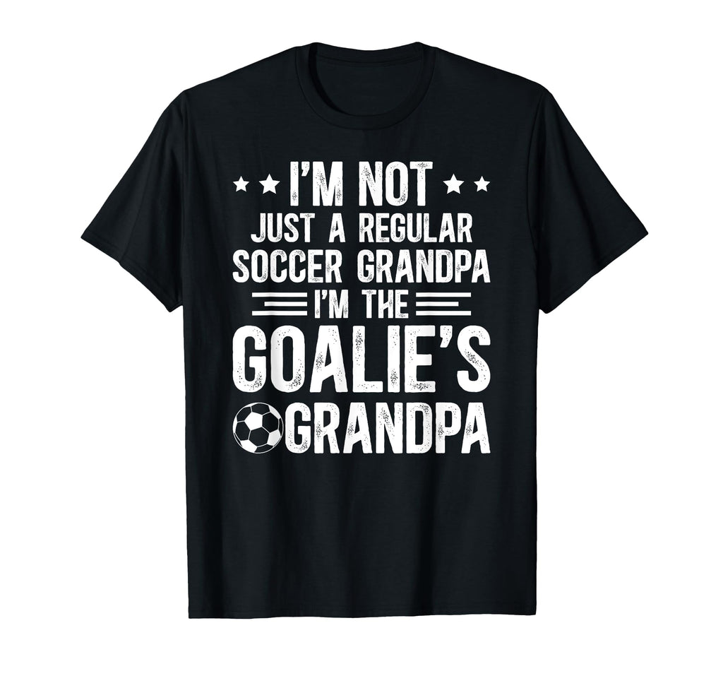 Im Soccer Goalie Grandpa Soccer Keeper T-Shirt - Unique Graphic Unisex