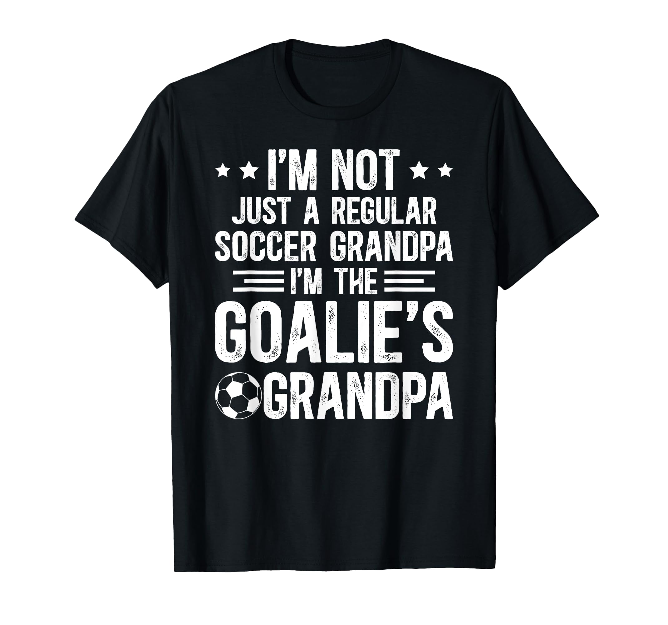 Im Soccer Goalie Grandpa Soccer Keeper T-Shirt - Unique Graphic Unisex