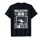 Soccer Goalkeeper Mom Definition Mom T-Shirt - Custom Art Print for Adults