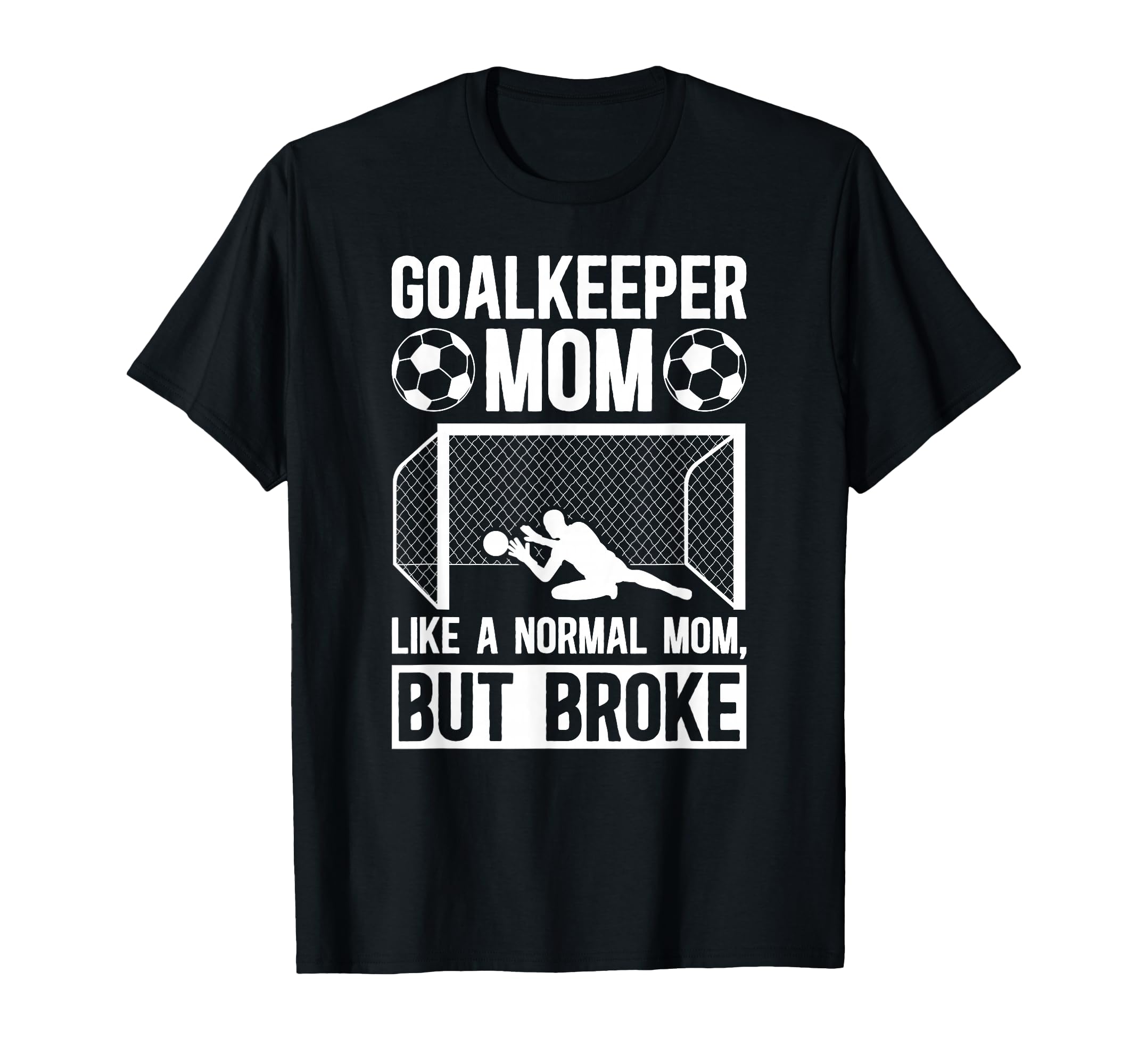 Soccer Goalkeeper Mom Definition Mom T-Shirt - Custom Art Print for Adults