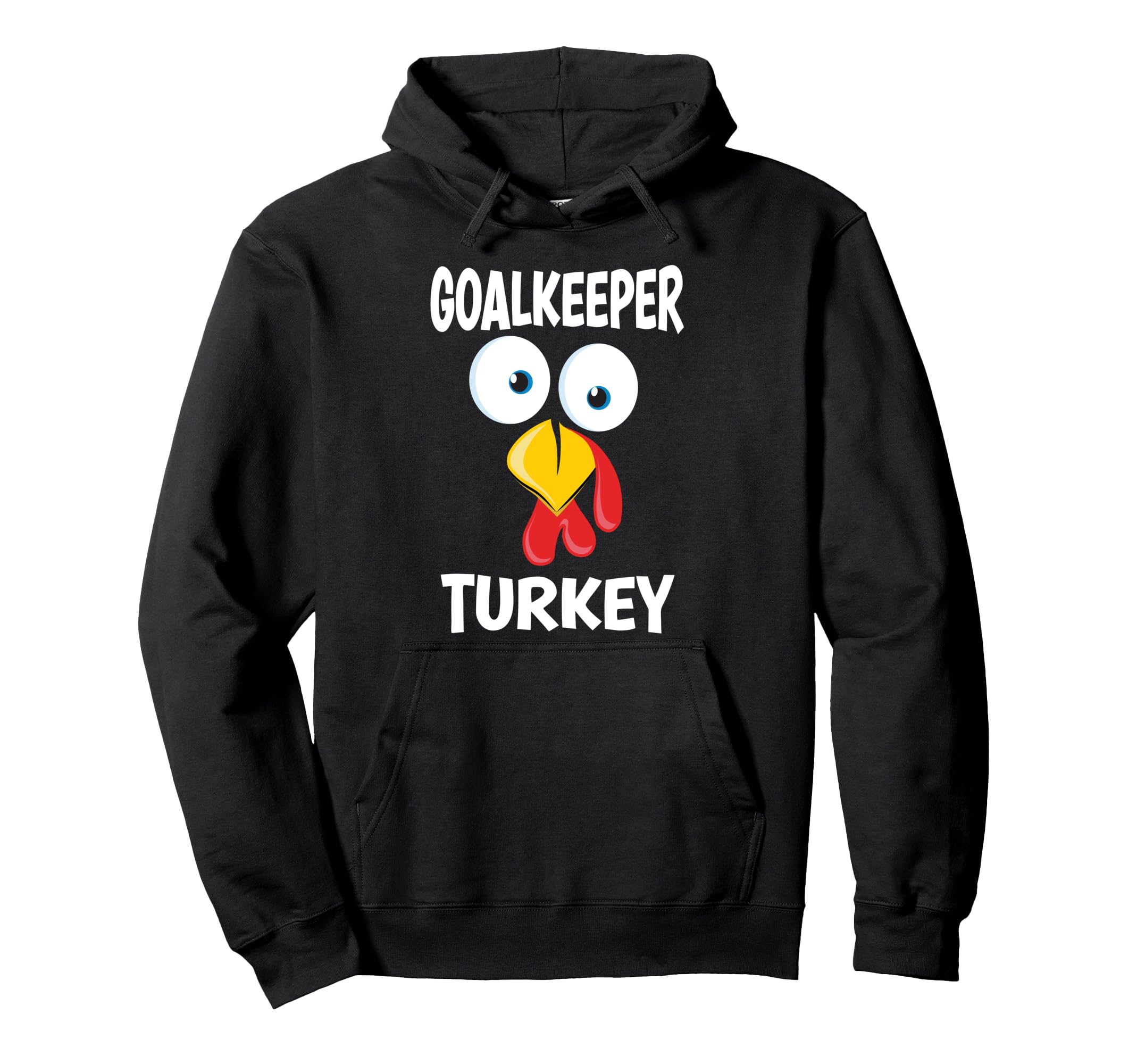 Thanksgiving Goalkeeper Turkey Hoodie - Casual Everyday Wear Men Women